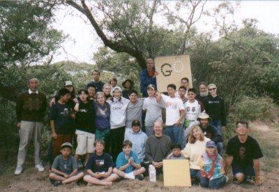 Group photo at Go Camp